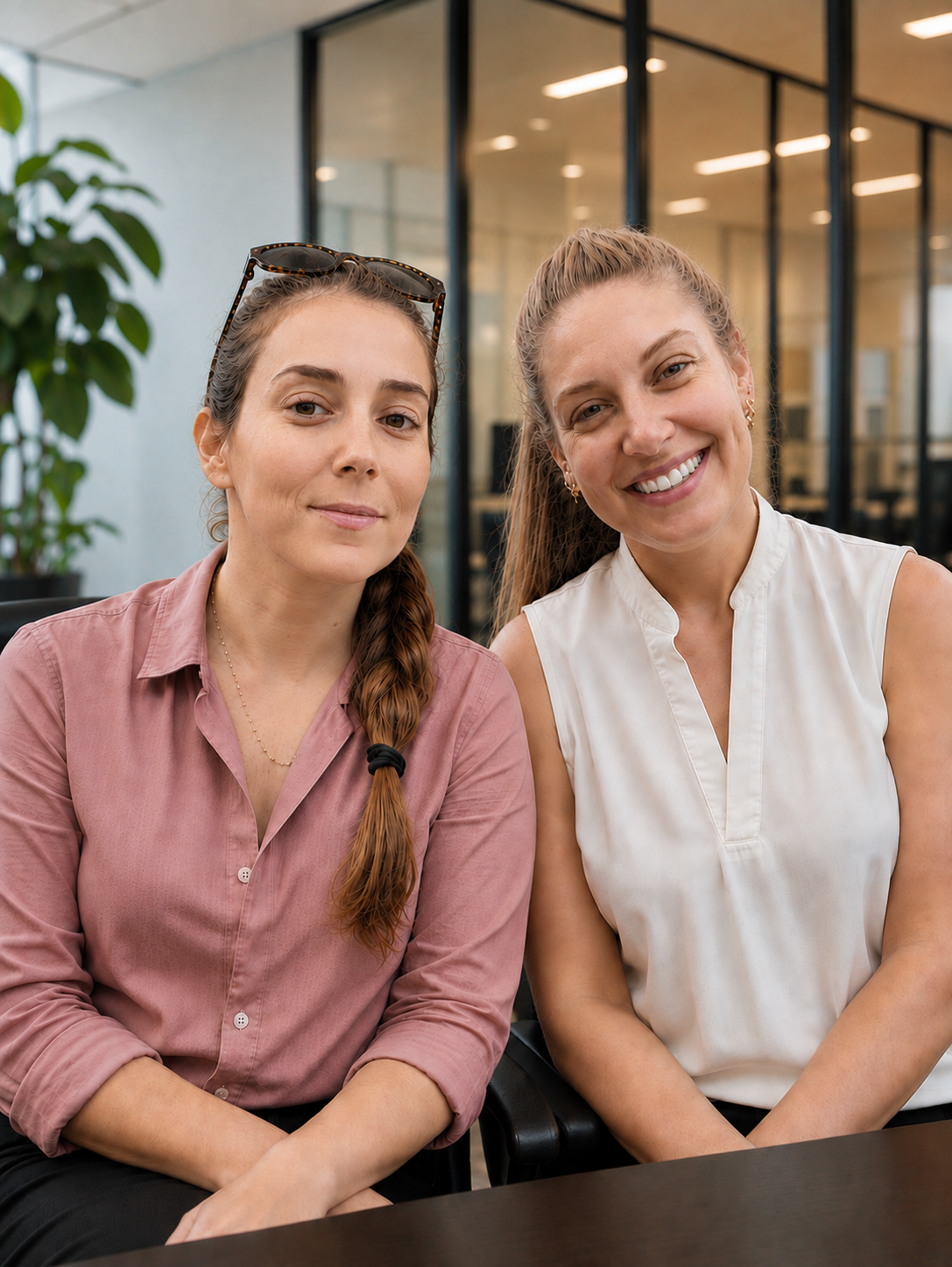 TaskFighters co-founders Dana and Netta